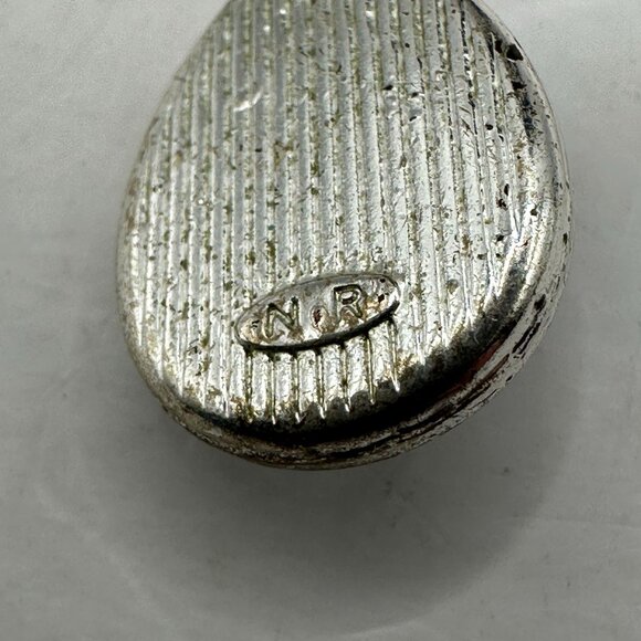 Silver Color Crystal Teardrop & Oval Pendant Necklace With Lobster Clasp Closure - Picture 6 of 6